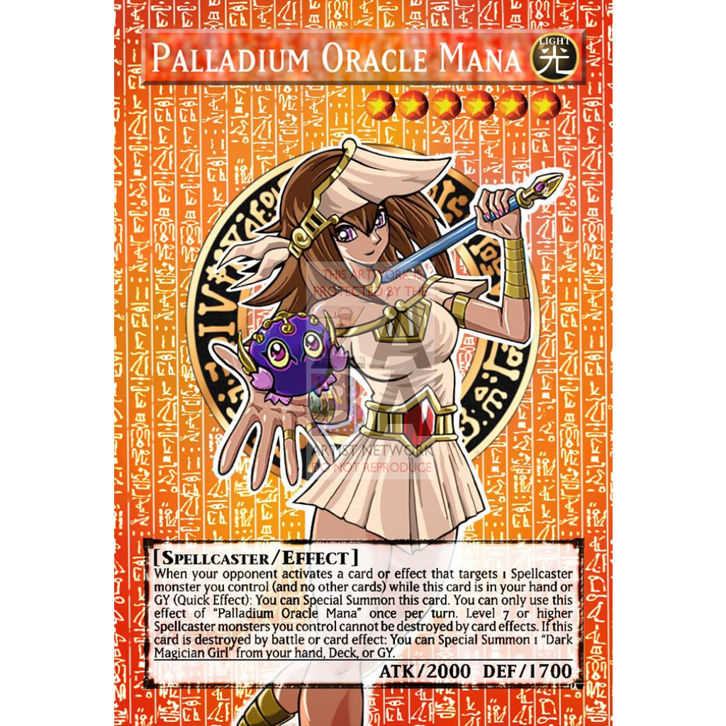 Palladium Oracle Mana Full Art ORICA - Custom Yu-Gi-Oh! Card - ZabaTV