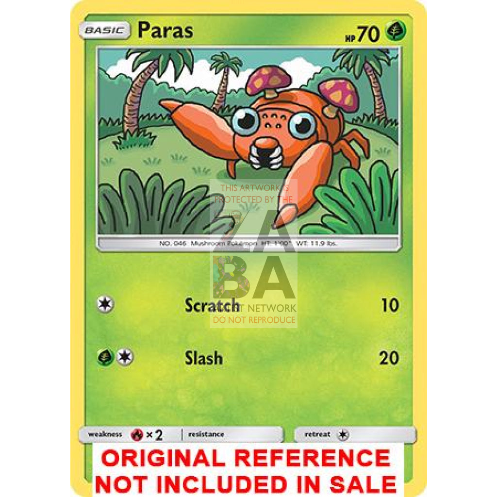 Paras 4/68 Hidden Fates Extended Art Custom Pokemon Card - ZabaTV