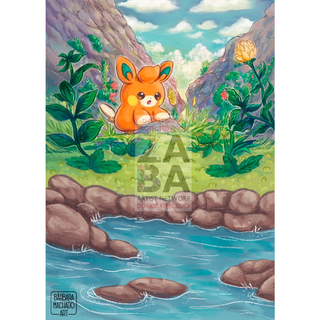 Pawmi 074/193 Paldea Evolved Extended Art Custom Pokemon Card - ZabaTV