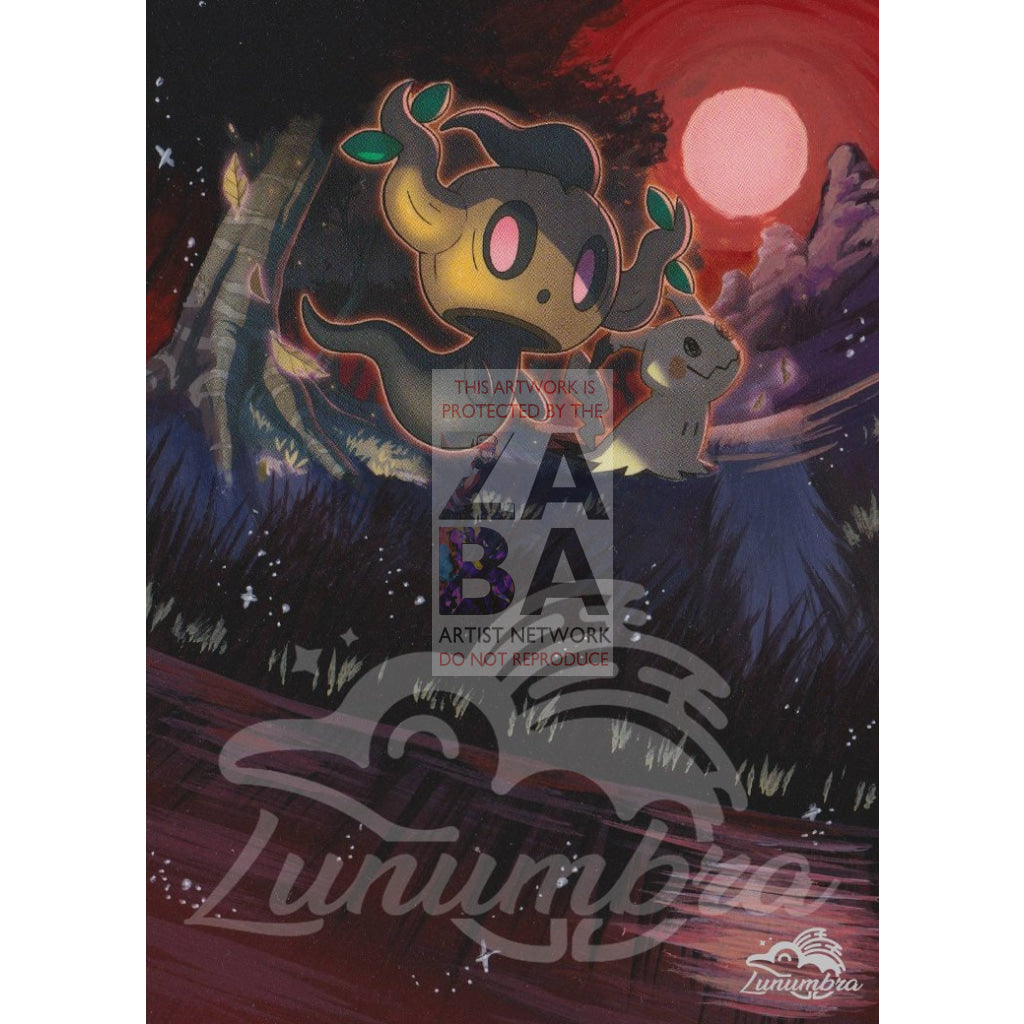 Phantump Guardians Rising 6/145 Extended Art Custom Pokemon Card - ZabaTV