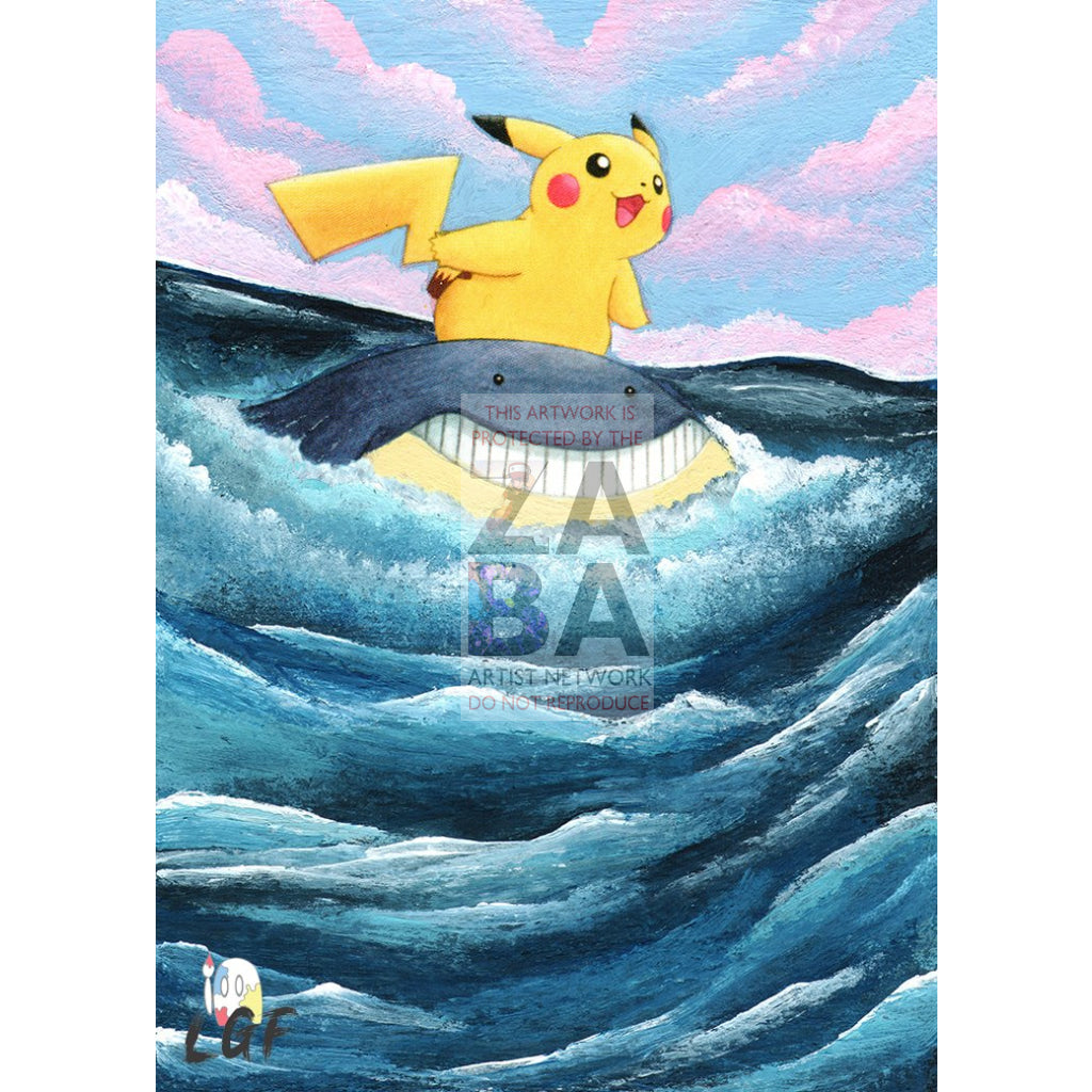Pikachu 12/17 POP Series 5 Extended Art Custom Pokemon Card - ZabaTV
