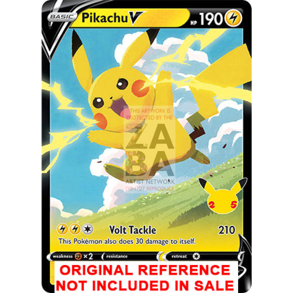 Pikachu V Swsh143 Promo Extended Art Custom Pokemon Card