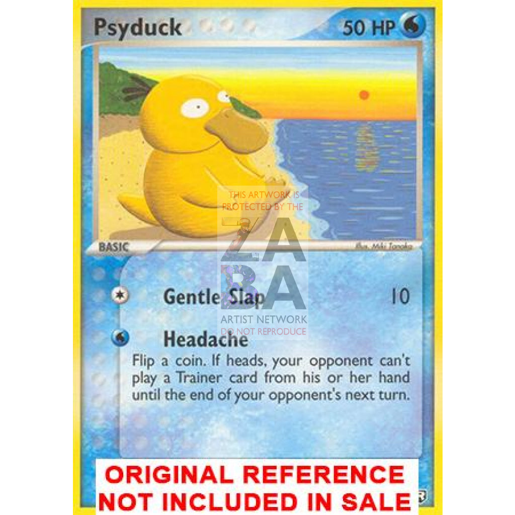 Psyduck 70/109 Team Rocket Returns Extended Art Custom Pokemon Card - ZabaTV