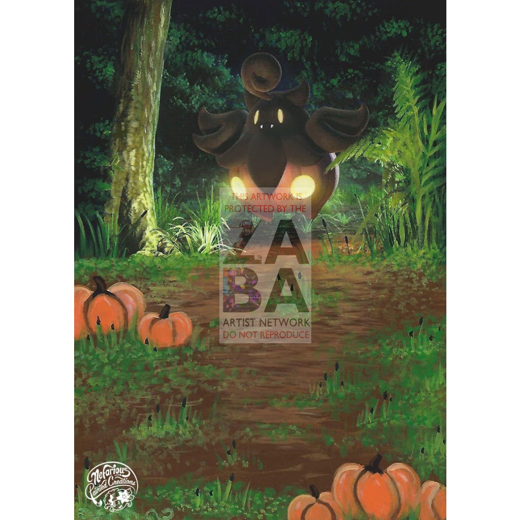 Pumpkaboo 56/146 XY Extended Art Custom Pokemon Card - ZabaTV