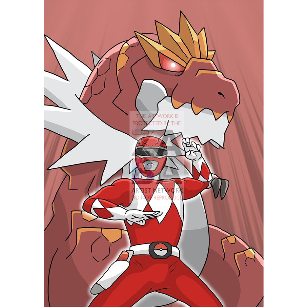 Ranger & Tyrantrum V Custom Pokemon Card - ZabaTV
