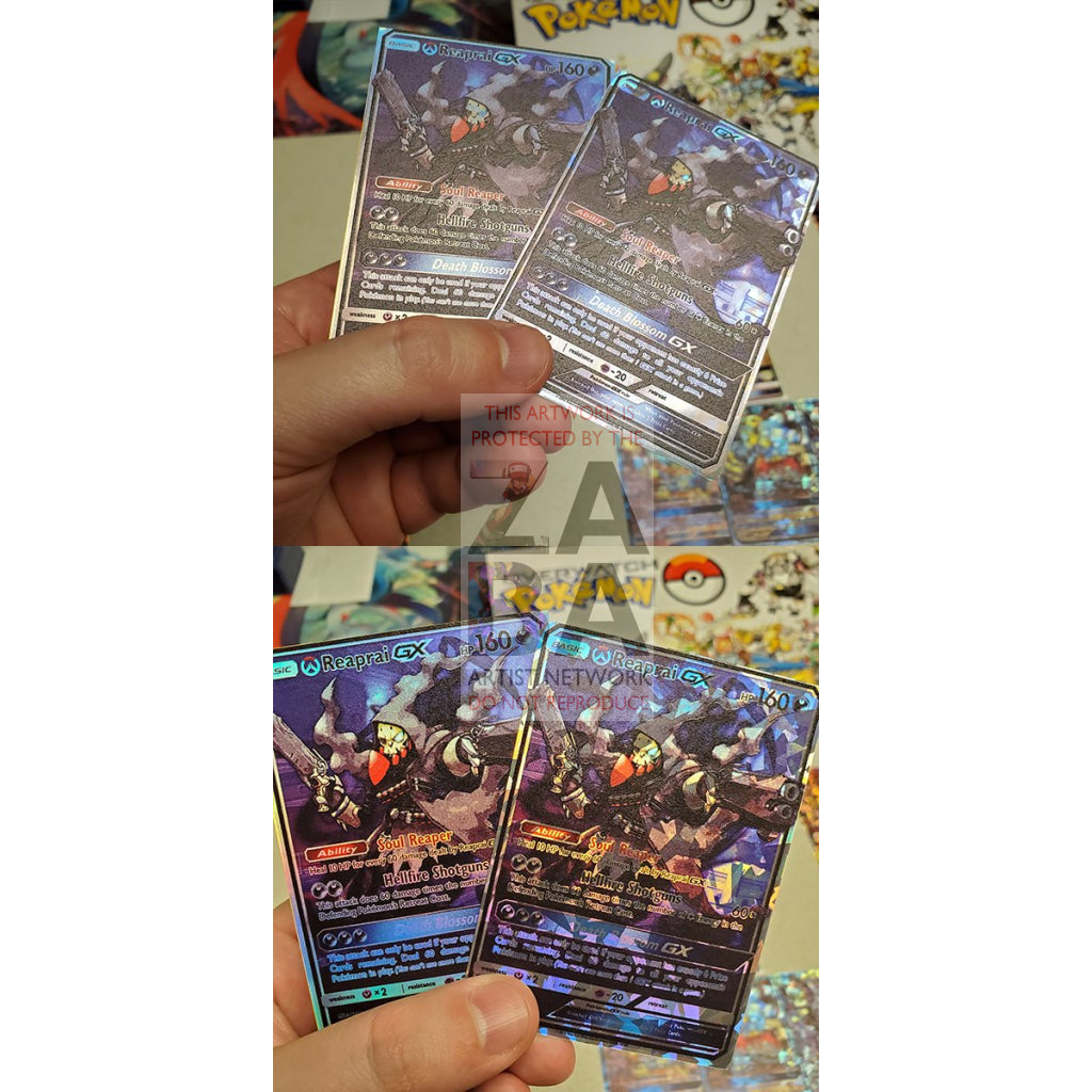 Reaprai GX (Darkrai + Reaper) Custom Overwatch + Pokemon Card - ZabaTV
