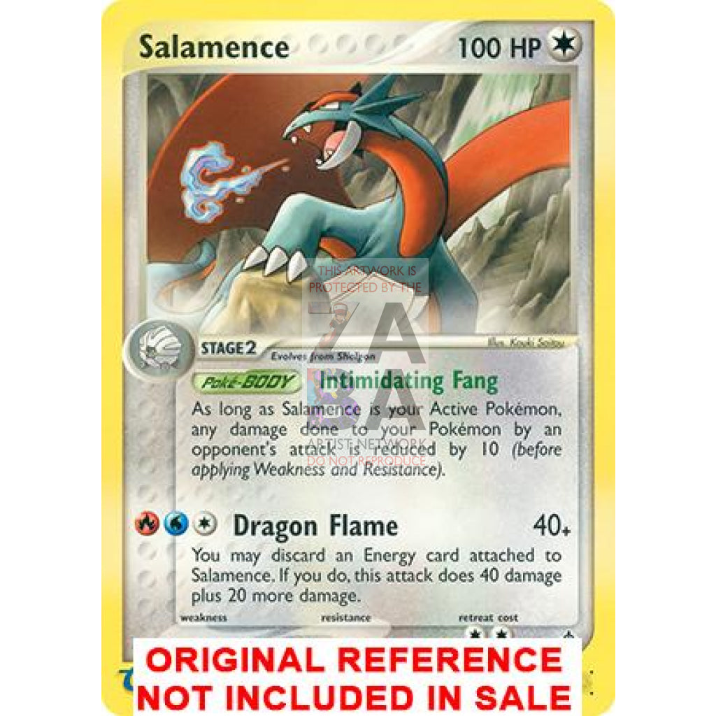 Salamence 19/97 Dragon Extended Art Custom Pokemon Card - ZabaTV