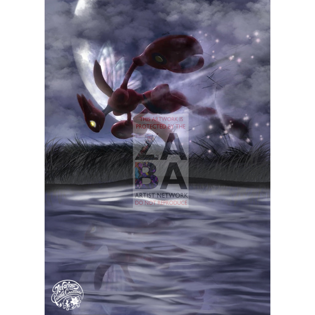 Scizor 7/90 Undaunted Extended Art Custom Pokemon Card