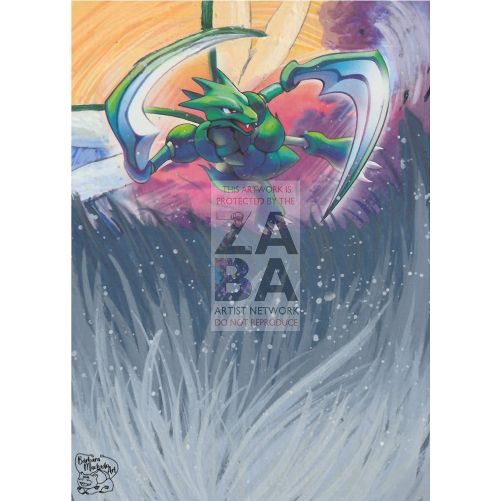 Scyther 4/192 Rebel Clash Extended Art Custom Pokemon Card - ZabaTV