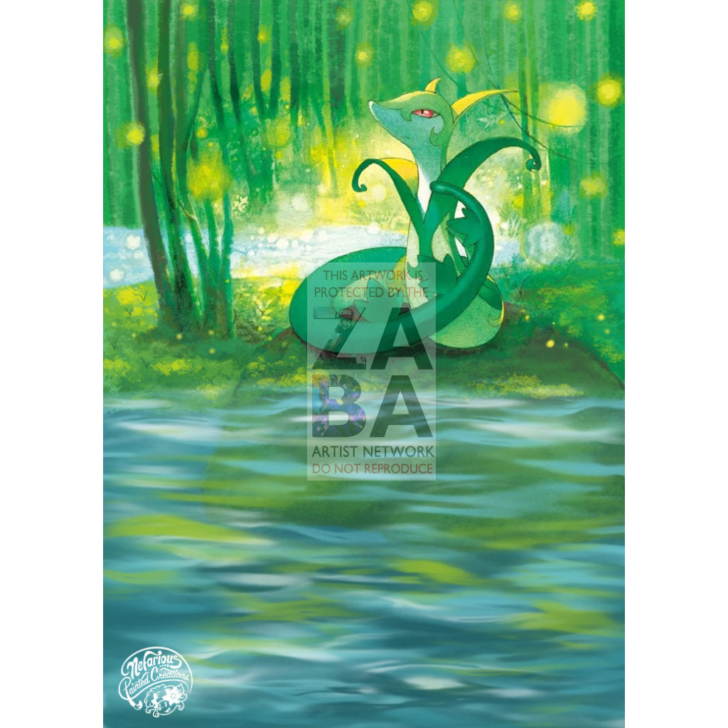 Serperior 7/124 Fates Collide Extended Art Custom Pokemon Card