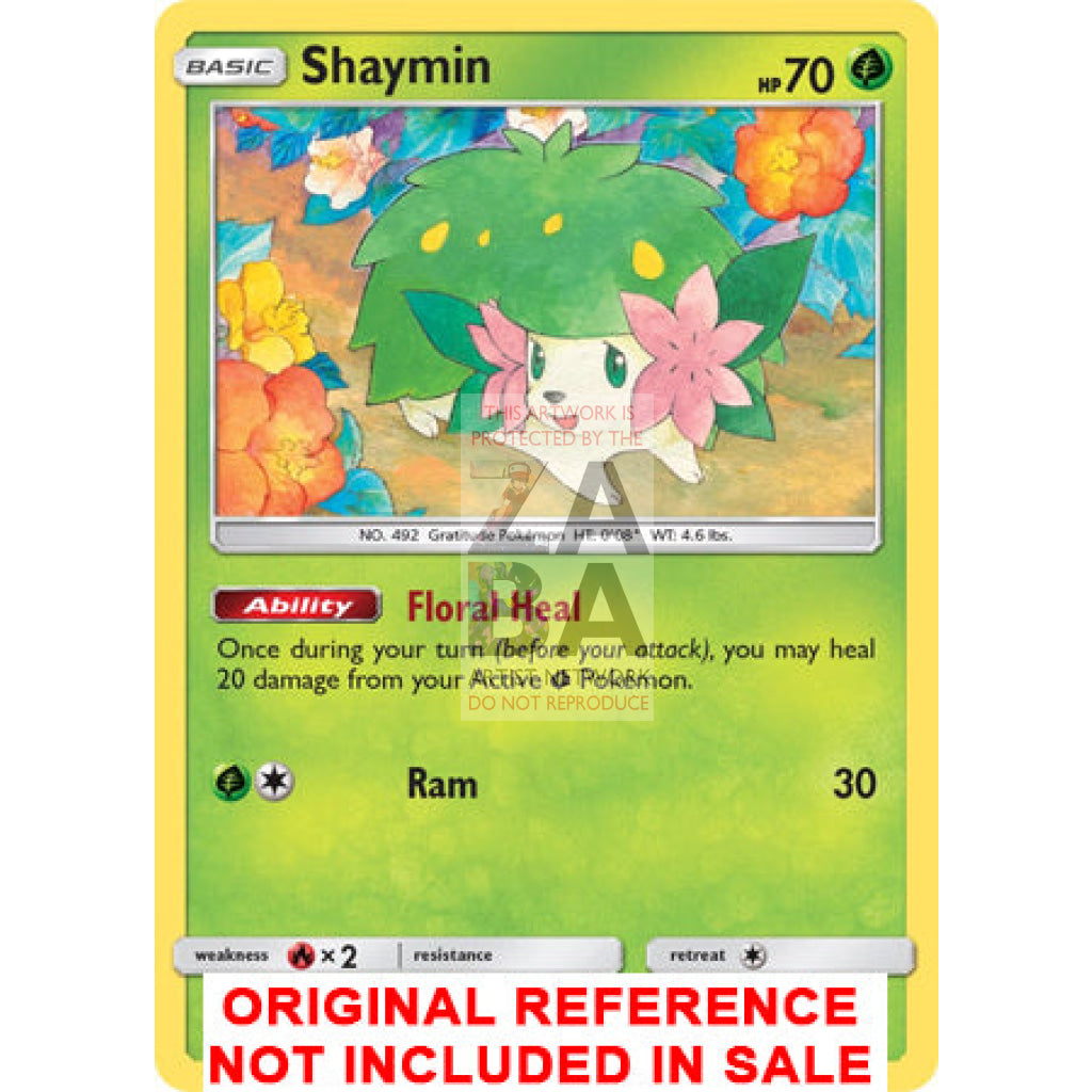 Shaymin 33/214 Lost Thunder Extended Art Custom Pokemon Card