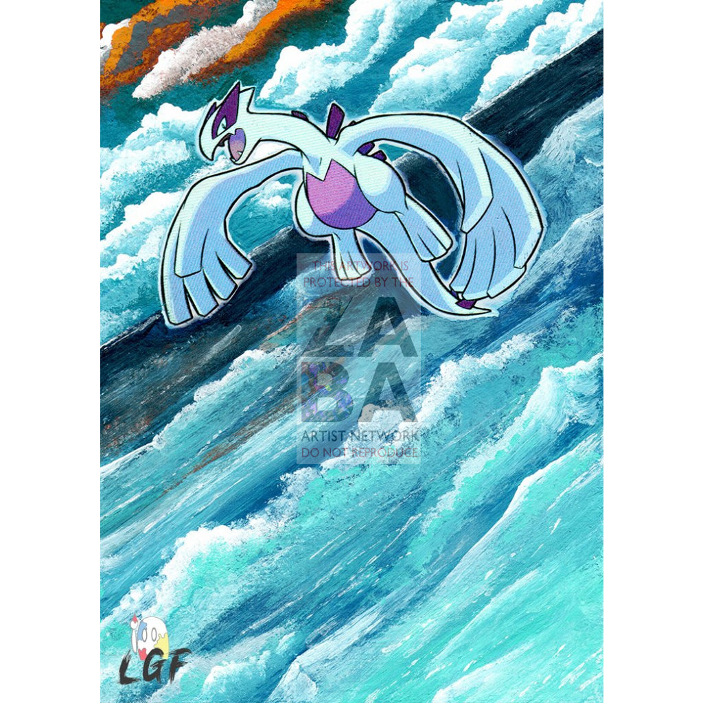 Shining Lugia SM82 Promo Extended Art Custom Pokemon Card - ZabaTV