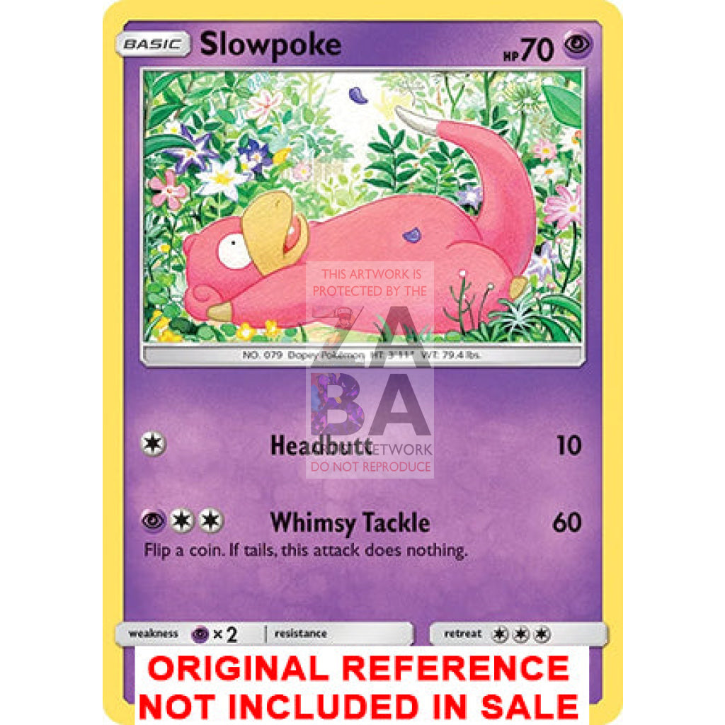 Slowpoke 48/145 Guardians Rising Extended Art Custom Pokemon Card - ZabaTV