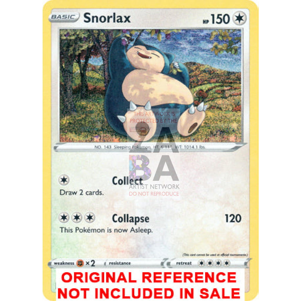 Snorlax 016/034 PTCG Classic Extended Art Custom Pokemon Card - ZabaTV