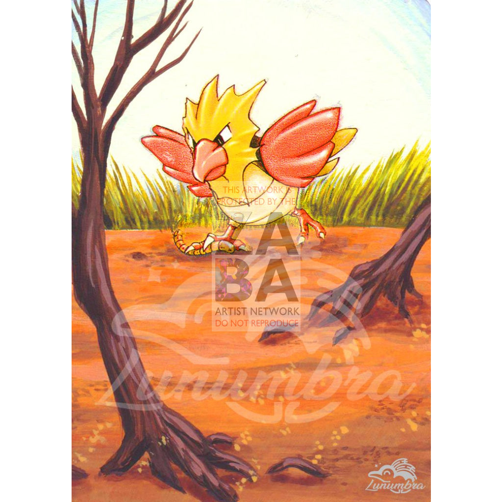 Spearow 62/64 Jungle Set Extended Art Custom Pokemon Card - ZabaTV
