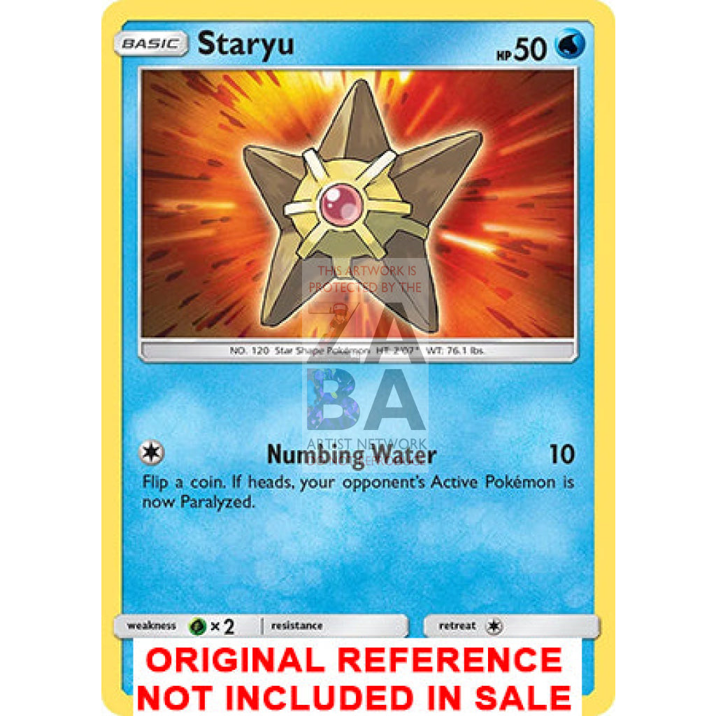 Staryu 28/181 Team Up Extended Art Custom Pokemon Card - ZabaTV