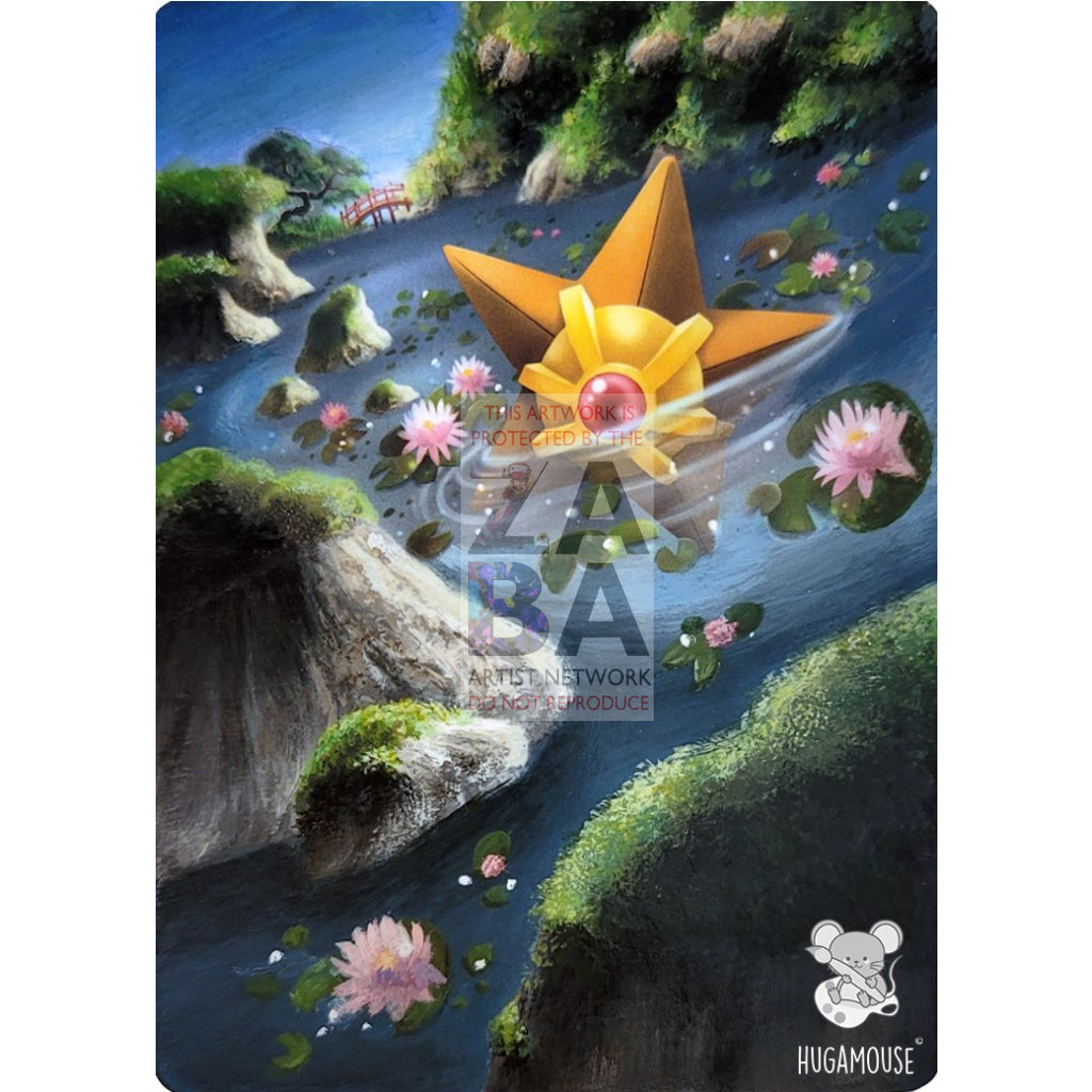 Staryu 84/123 HeartGold & SoulSilver Extended Art Custom Pokemon Card - ZabaTV