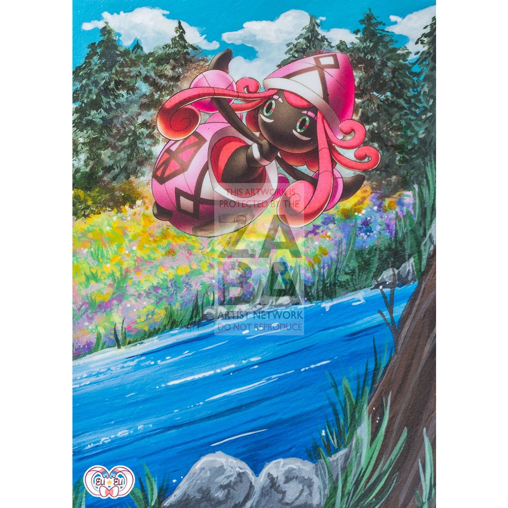 Tapu Lele 94/156 Ultra Prism Extended Art Custom Pokemon Card - ZabaTV