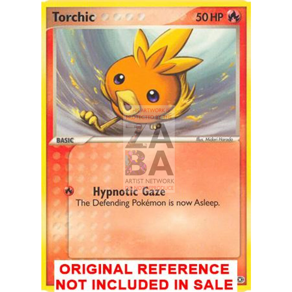 Torchic 69/106 Emerald Extended Art Custom Pokemon Card - ZabaTV