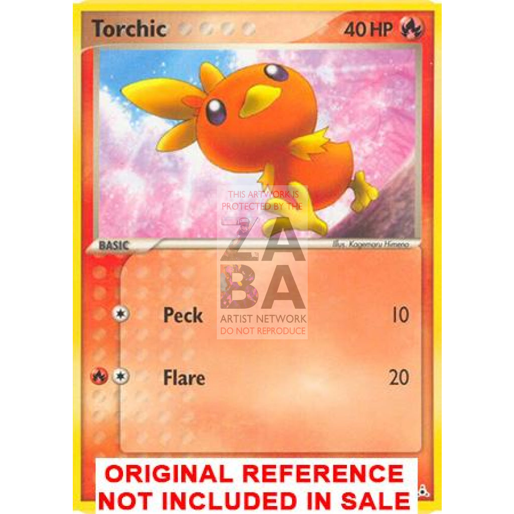 Torchic 83/110 Holon Phantoms Extended Art Custom Pokemon Card - ZabaTV