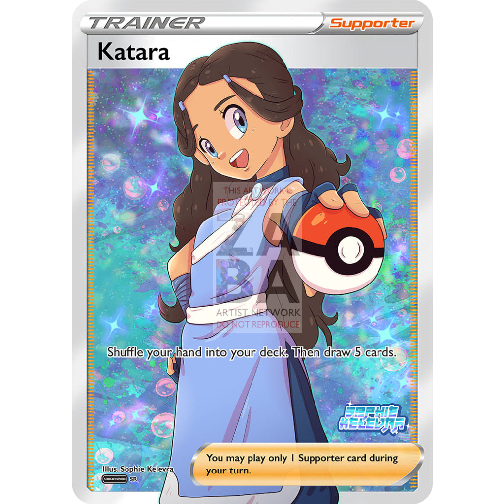 Trainer Katara Custom Pokemon Card - ZabaTV