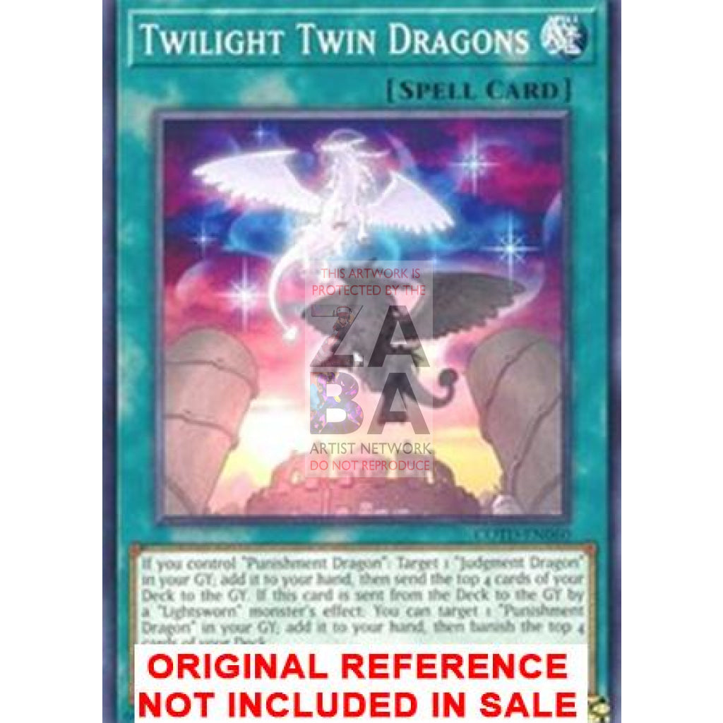 Twilight Twin Dragons Full Art ORICA - Custom Yu-Gi-Oh! Card - ZabaTV