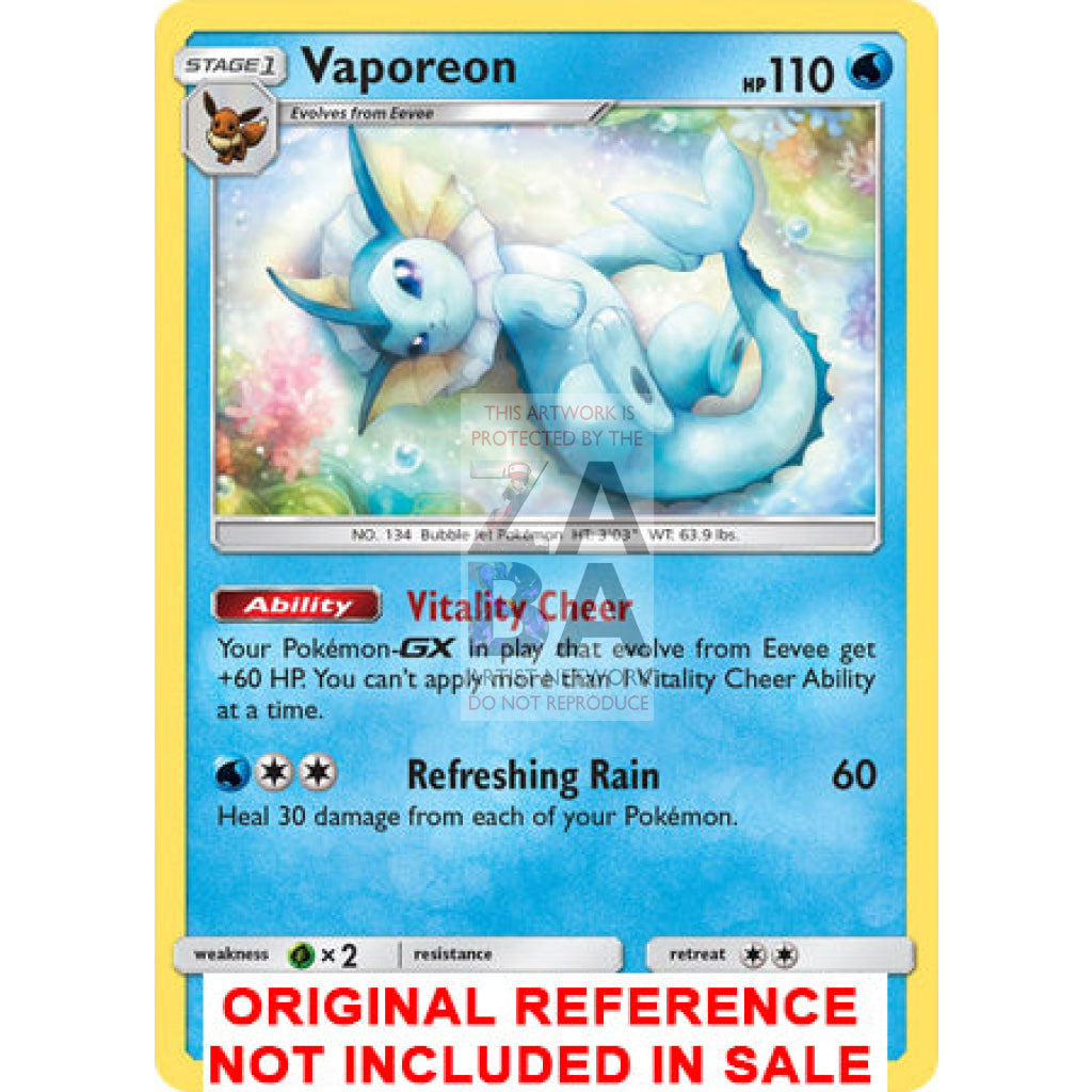 Vaporeon 42/236 Cosmic Eclipse Extended Art Custom Pokemon Card