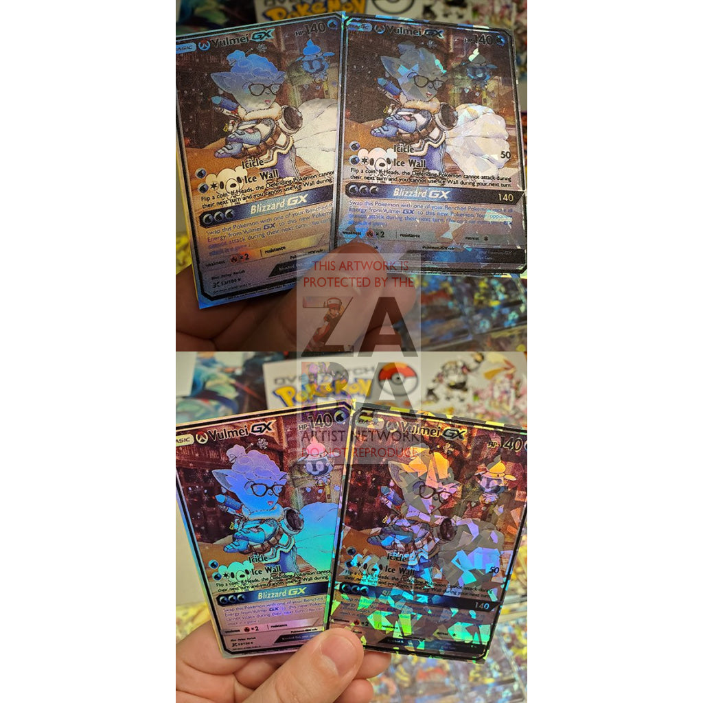 Vulmei GX (Vulpix + Mei) Custom Overwatch + Pokemon Card - ZabaTV