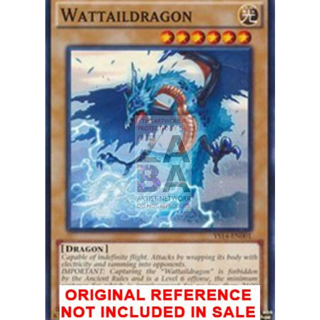 Wattaildragon Full Art ORICA - Custom Yu-Gi-Oh! Card - ZabaTV
