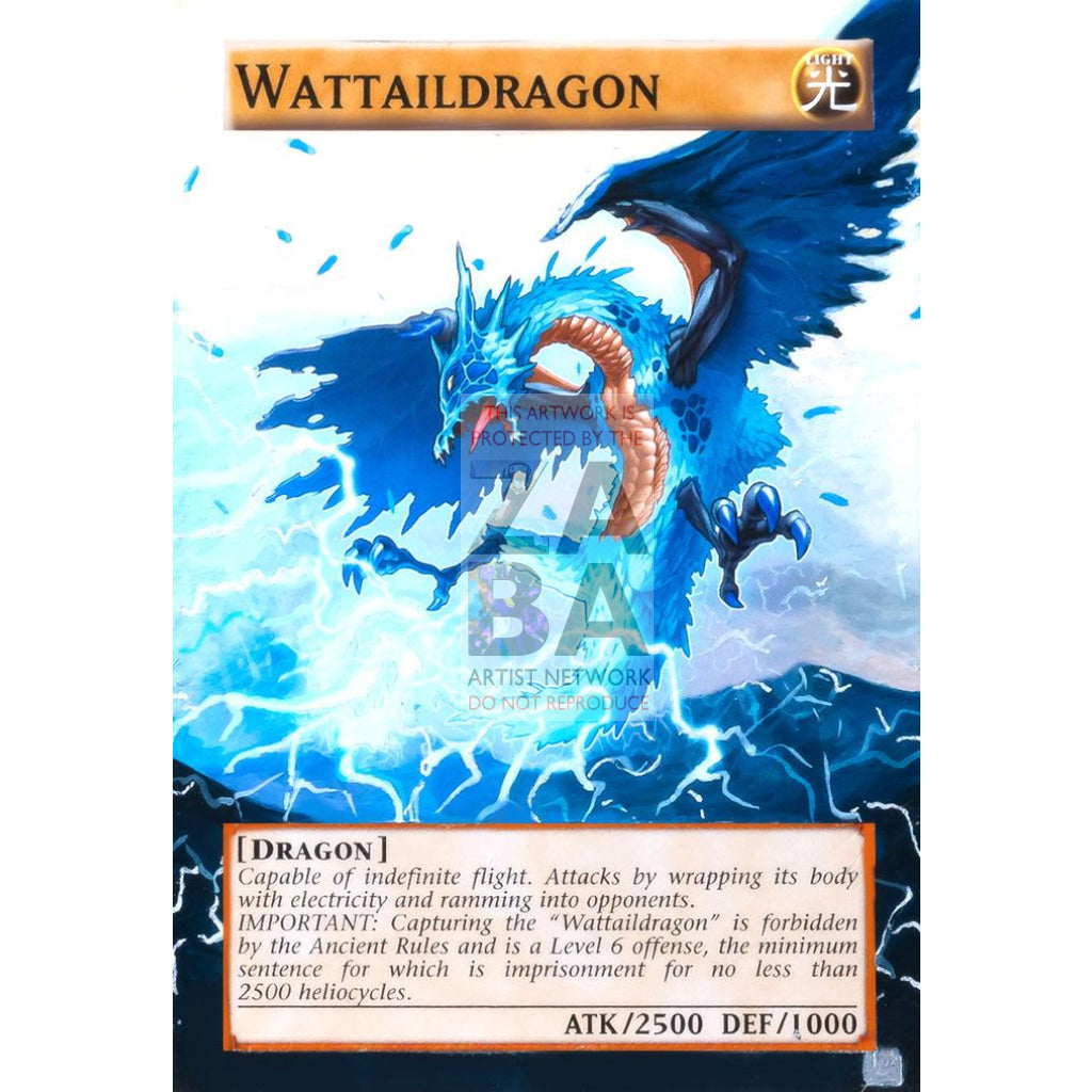 Wattaildragon Full Art ORICA - Custom Yu-Gi-Oh! Card - ZabaTV