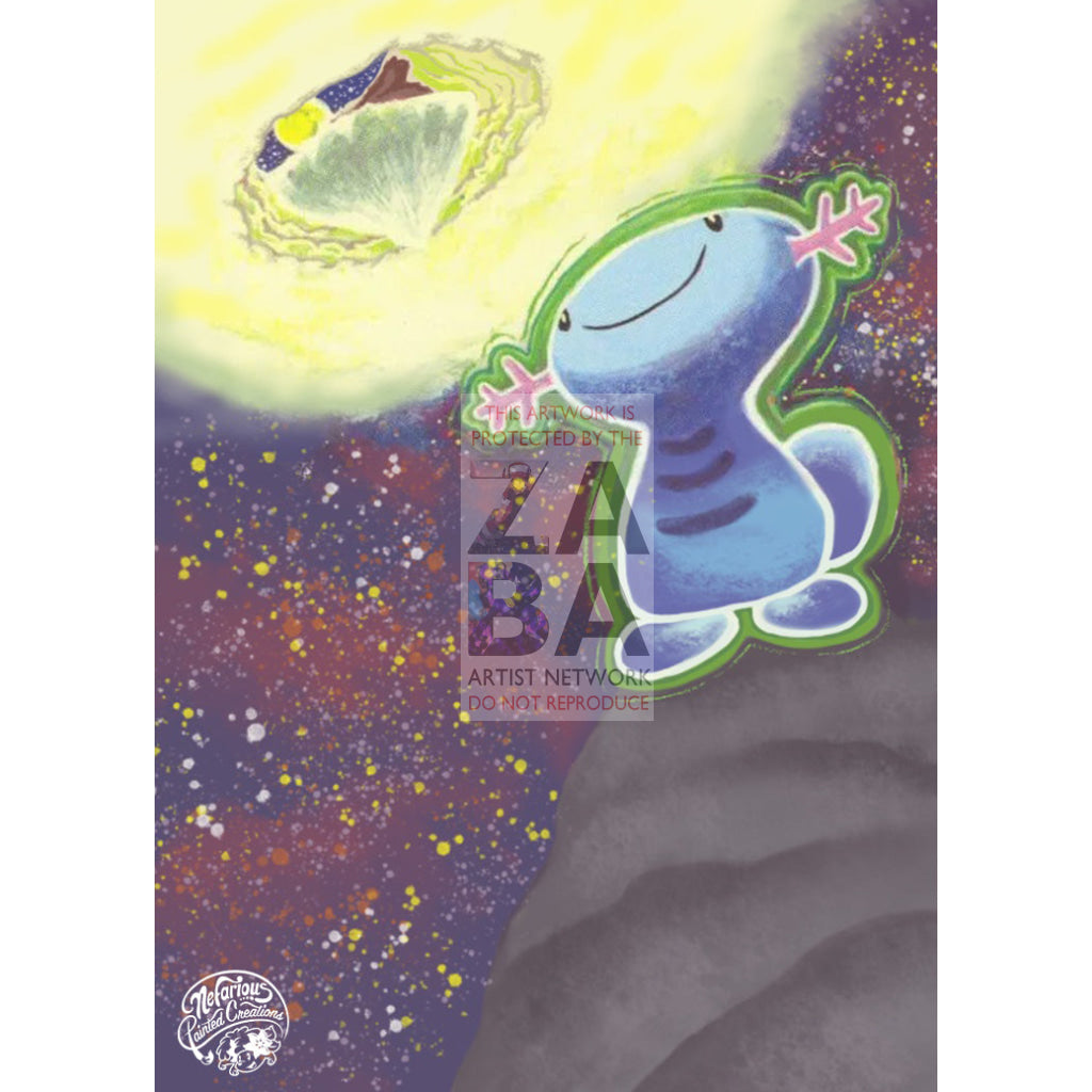 Wooper 71/101 Dragon Frontiers Extended Art Custom Pokemon Card - ZabaTV