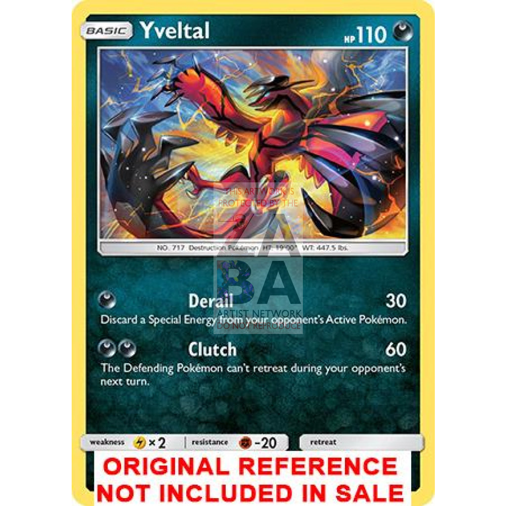 Yveltal 95/181 Team Up Extended Art Custom Pokemon Card - ZabaTV