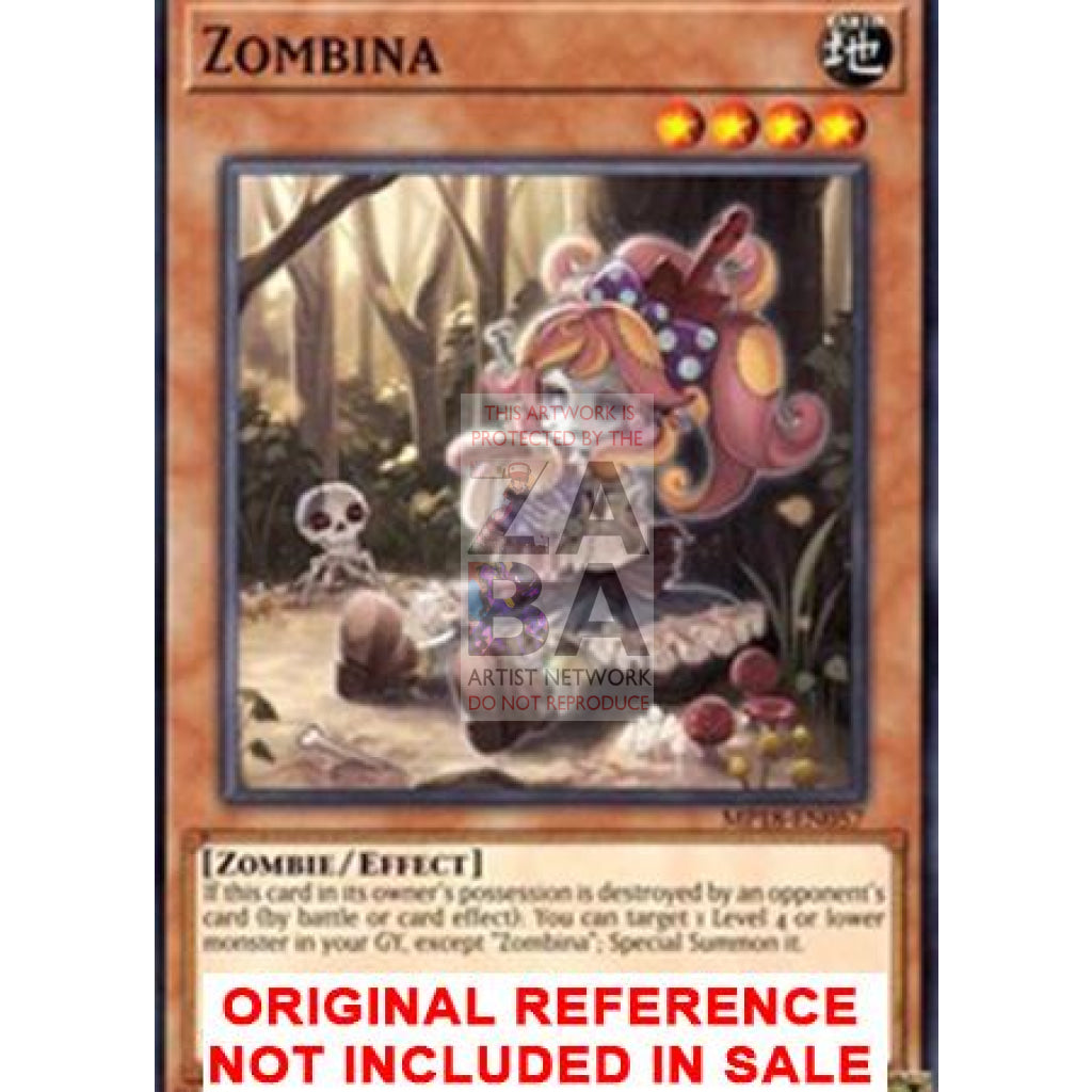 Zombina Full Art ORICA - Custom Yu-Gi-Oh! Card - ZabaTV