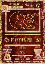 Ancient Flareon Custom Pokemon Card