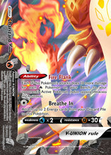 Charizard V-UNION (All 4 Parts or Together) Custom Pokemon Card
