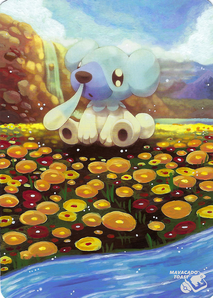 Cubchoo 28/98 Emerging Powers Extended Art Custom Pokemon Card - ZabaTV