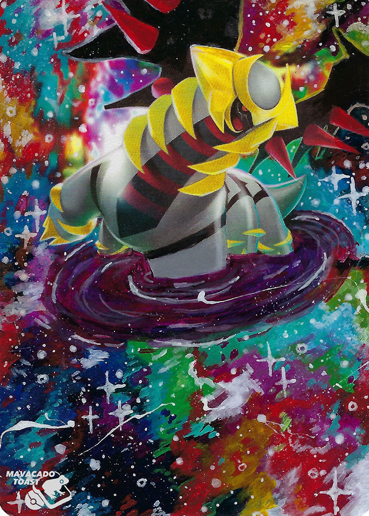 Giratina 27/127 Platinum Extended Art Custom Pokemon Card - ZabaTV