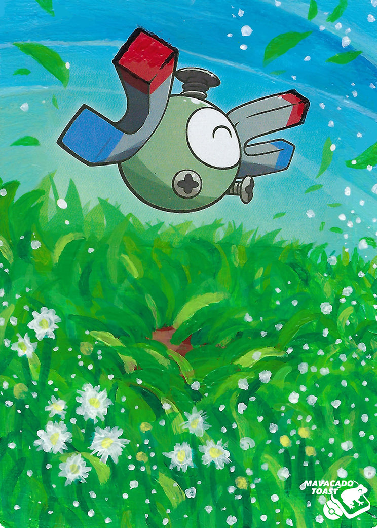 Magnemite 34/131 Forbidden Light Extended Art Custom Pokemon Card - ZabaTV