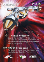 Metagross Star 113/113 Delta Species Extended Art Custom Pokemon Card