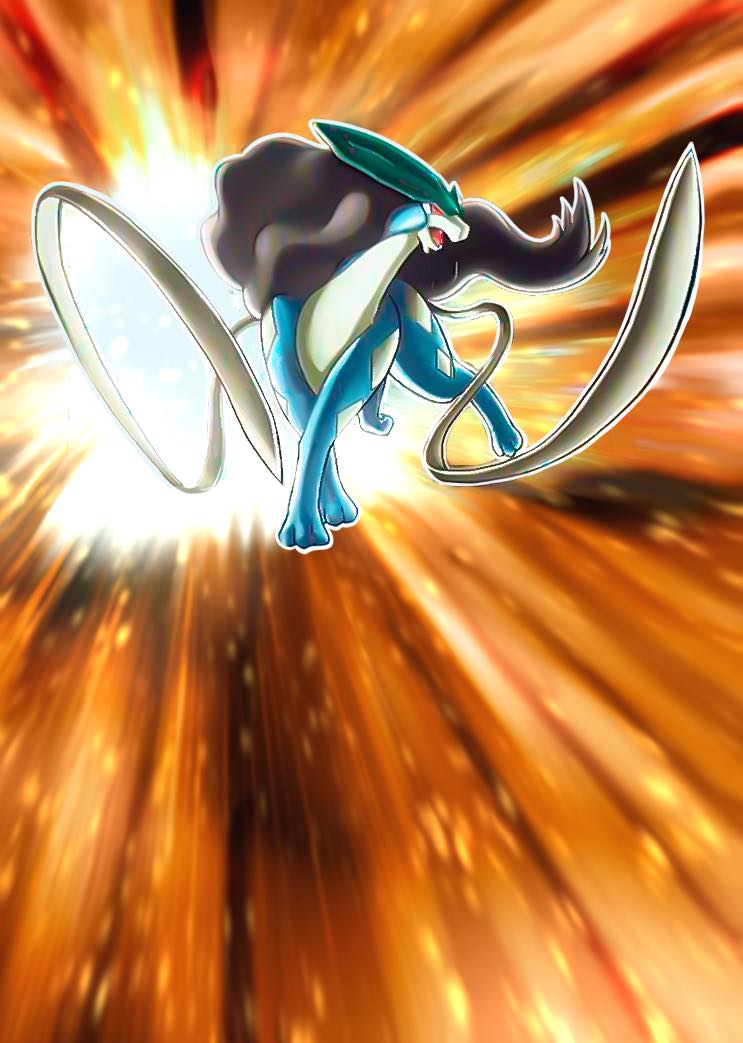 Suicune Star 115/115 Unseen Forces Extended Art Custom Pokemon Card - ZabaTV