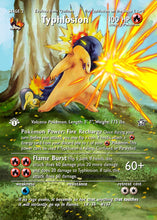 Typhlosion 17/111 Neo Genesis Extended Art Custom Pokemon Card