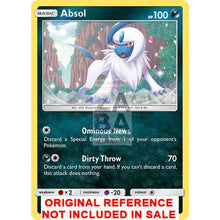 Absol 133/236 Cosmic Eclipse Extended Art Custom Pokemon Card