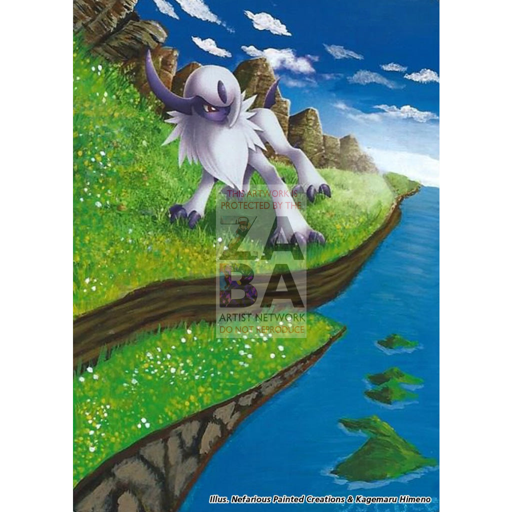 Absol 40/108 Roaring Skies Extended Art Custom Pokemon Card - ZabaTV