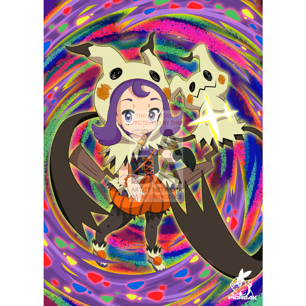 Acerola’s Mimikyu Ex Custom Pokemon Card