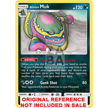 Alolan Muk 84/191 Team Up Extended Art Custom Pokemon Card
