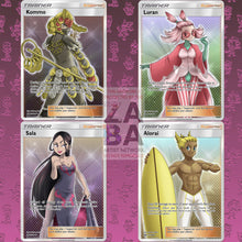 Alorai (Trainer) Custom Pokemon Card Combo Of All 4