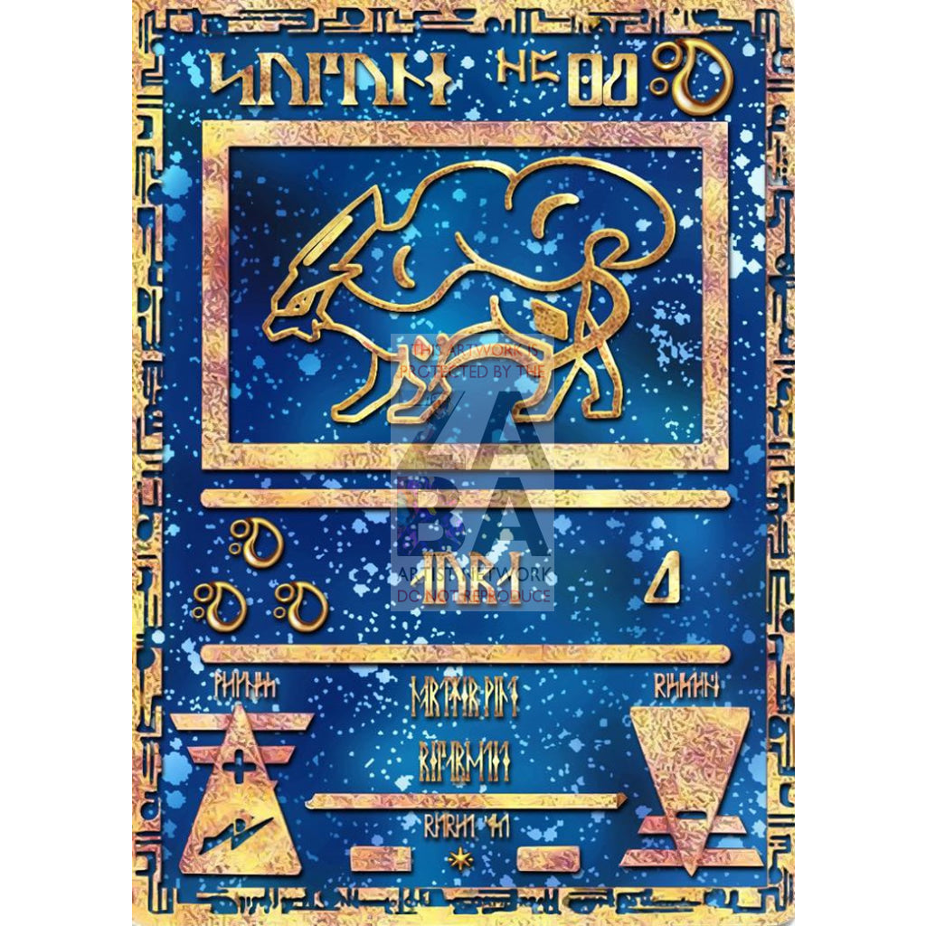 Ancient Suicune Custom Pokemon Card - ZabaTV