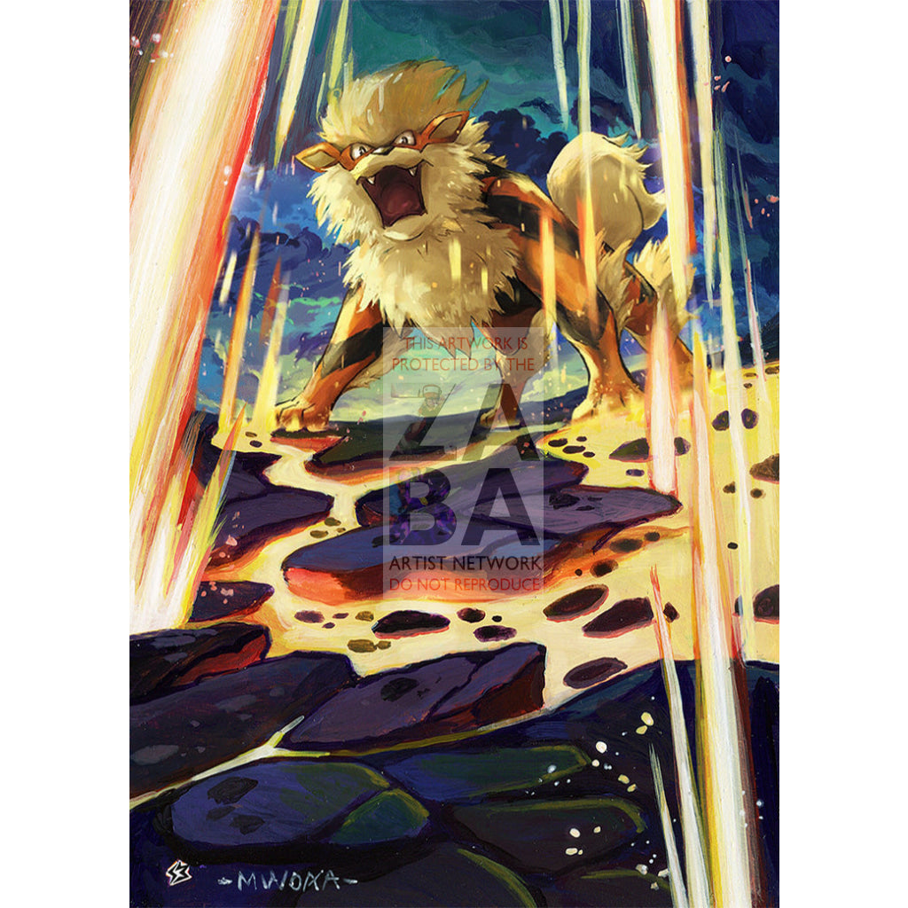 Arcanine 028/192 Rebel Clash Extended Art Custom Pokemon Card - ZabaTV
