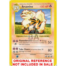 Arcanine 23/102 Base Extended Art Custom Pokemon Card