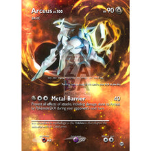 Arceus Ar9 Platinum Extended Art Custom Pokemon Card With Text / Silver Foil